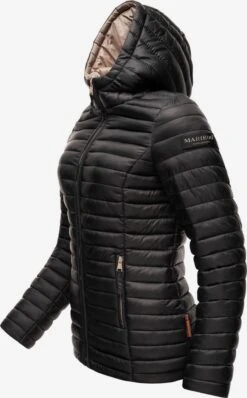 Marikoo Vestes De Mi-saison Veste Mi-saison Asraa Femme Noir 9 Marikoo Vestes De Mi-saison Veste Mi-saison Asraa Femme Noir -Marikoo Boutique d113a6233b441459b9298bc50b18b955