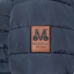 Marikoo Vestes Dhiver Veste D’hiver Amber Femme Bleu Marine -Marikoo Boutique d1de159b7c30481811835ada5224d43d