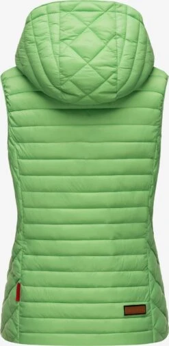 Marikoo Vestes Sans Manches Gilet Femme Vert 13 Marikoo Vestes Sans Manches Gilet Femme Vert -Marikoo Boutique d2add50491720243b0e32f61695fc81b