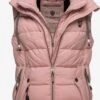 Marikoo Vestes Sans Manches Gilet Taisaa Femme Rose -Marikoo Boutique d2c916f5422b2b278bcbaffdc394ef7a