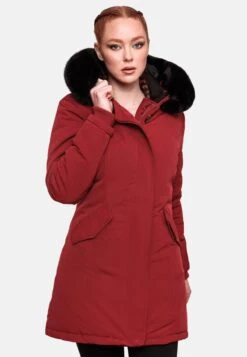 Marikoo Parkas Parka D’hiver Karmaa Femme Rouge -Marikoo Boutique d52801c039875f8ff57ee979ebe7a79d