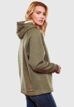 Marikoo Sweats à Capuche Sweat-shirt Airii Femme Olive -Marikoo Boutique d600617e57bab58a19c90ec17dcbd98a