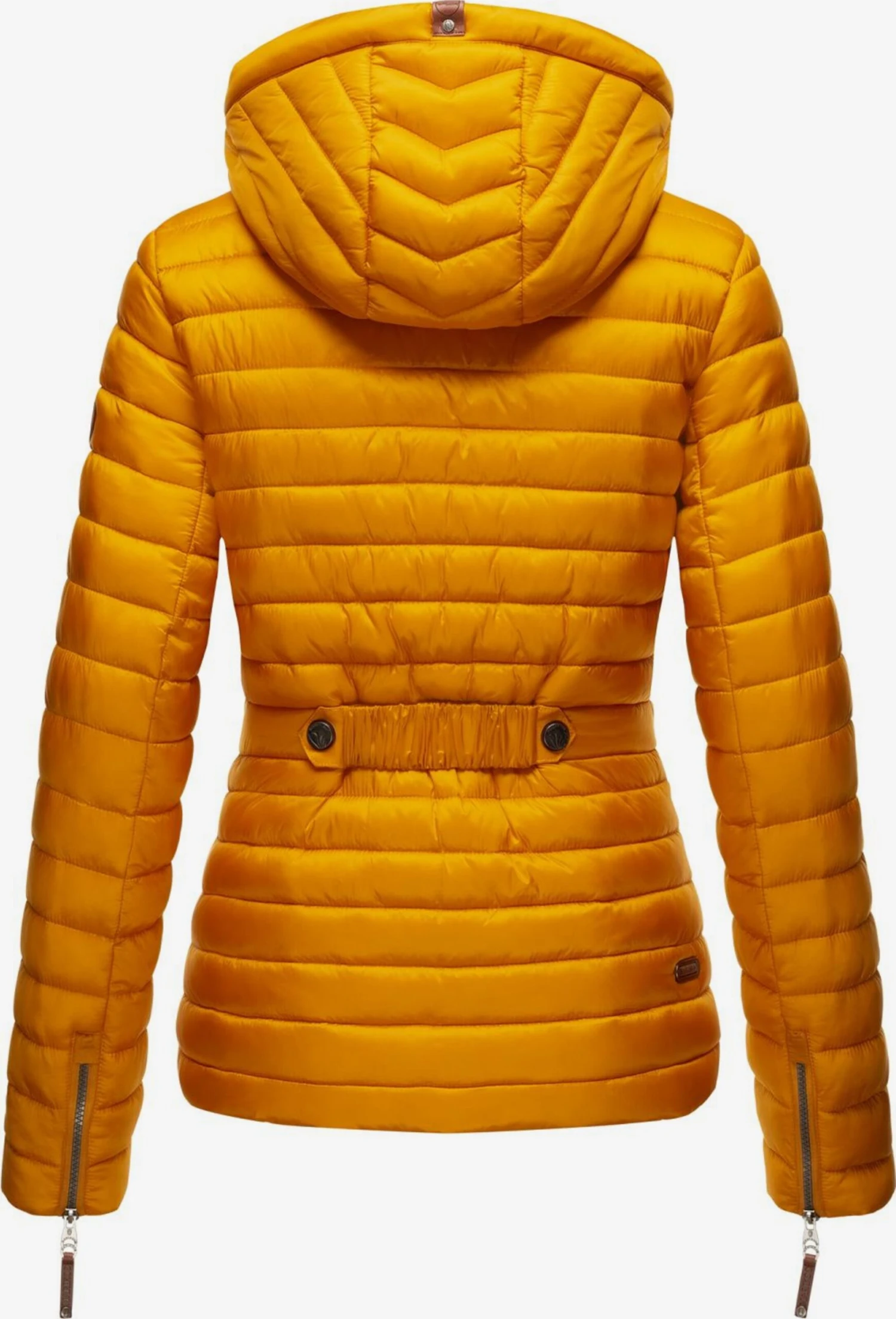 Marikoo Vestes De Mi-saison Veste Mi-saison Aniyaa Femme Jaune Dor 4 Marikoo Vestes De Mi-saison Veste Mi-saison Aniyaa Femme Jaune Dor – Image 2