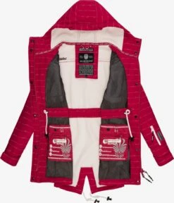 Marikoo Manteaux De Pluie Manteau Fonctionnel Zimtzicke Femme Rose / Framboise -Marikoo Boutique d62dce22378fdb6c9cbaebb9cdef426f