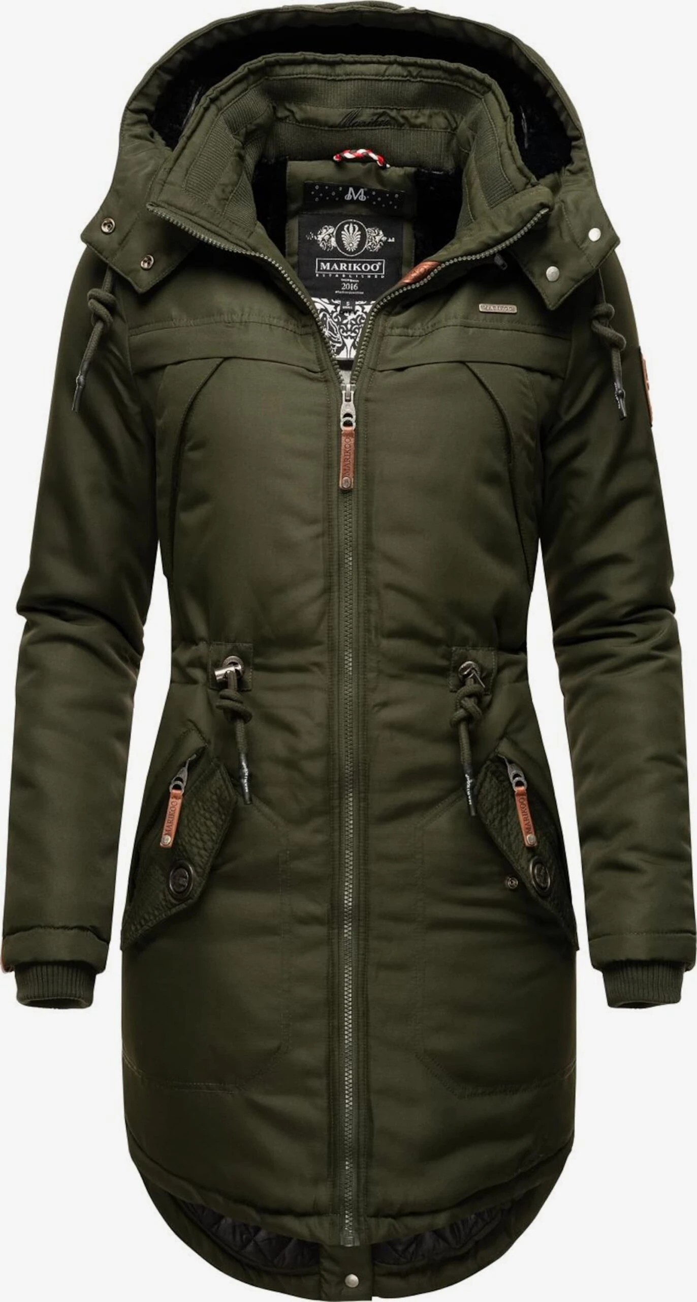 Marikoo Parkas Parka D’hiver Kamii Femme Olive 3 Marikoo Parkas Parka D’hiver Kamii Femme Olive