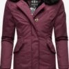 Marikoo Parkas Parka D’hiver Karambaa Femme Lie De Vin -Marikoo Boutique d7d0b22b6d577fe21f64c3a9fe3595e8