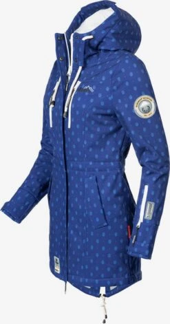 Marikoo Manteaux De Pluie Manteau Fonctionnel Zimtzicke Femme Bleu / Bleu Clair -Marikoo Boutique d82038f714cc4e4c2017bb1667aebc58