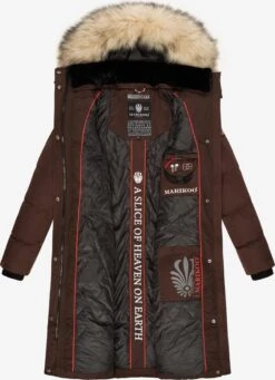 Marikoo Manteaux Dhiver Manteau D’hiver Schneesternchen Femme Marron 15 Marikoo Manteaux Dhiver Manteau D’hiver Schneesternchen Femme Marron -Marikoo Boutique d88703ad0504a75ad8348b4b55bf8934