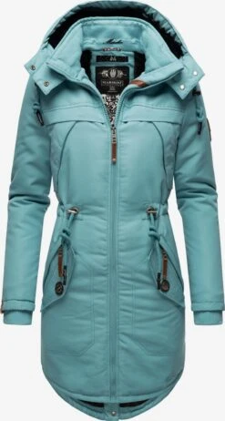 Marikoo Parkas Parka D’hiver Kamii Femme Bleu