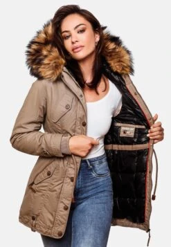 Marikoo Parkas Parka D’hiver La Viva Femme Beige Clair 19 Marikoo Parkas Parka D’hiver La Viva Femme Beige Clair -Marikoo Boutique d8fab383980db4105d0ac3ebd3c7ccd5