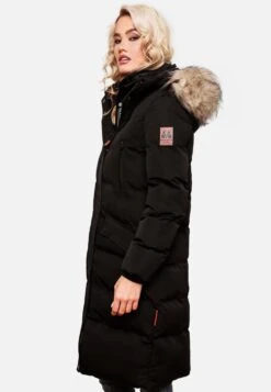 Marikoo Manteaux Dhiver Manteau D’hiver Schneesternchen Femme Noir -Marikoo Boutique db4a498f7ede23f425868280e14f9b0a