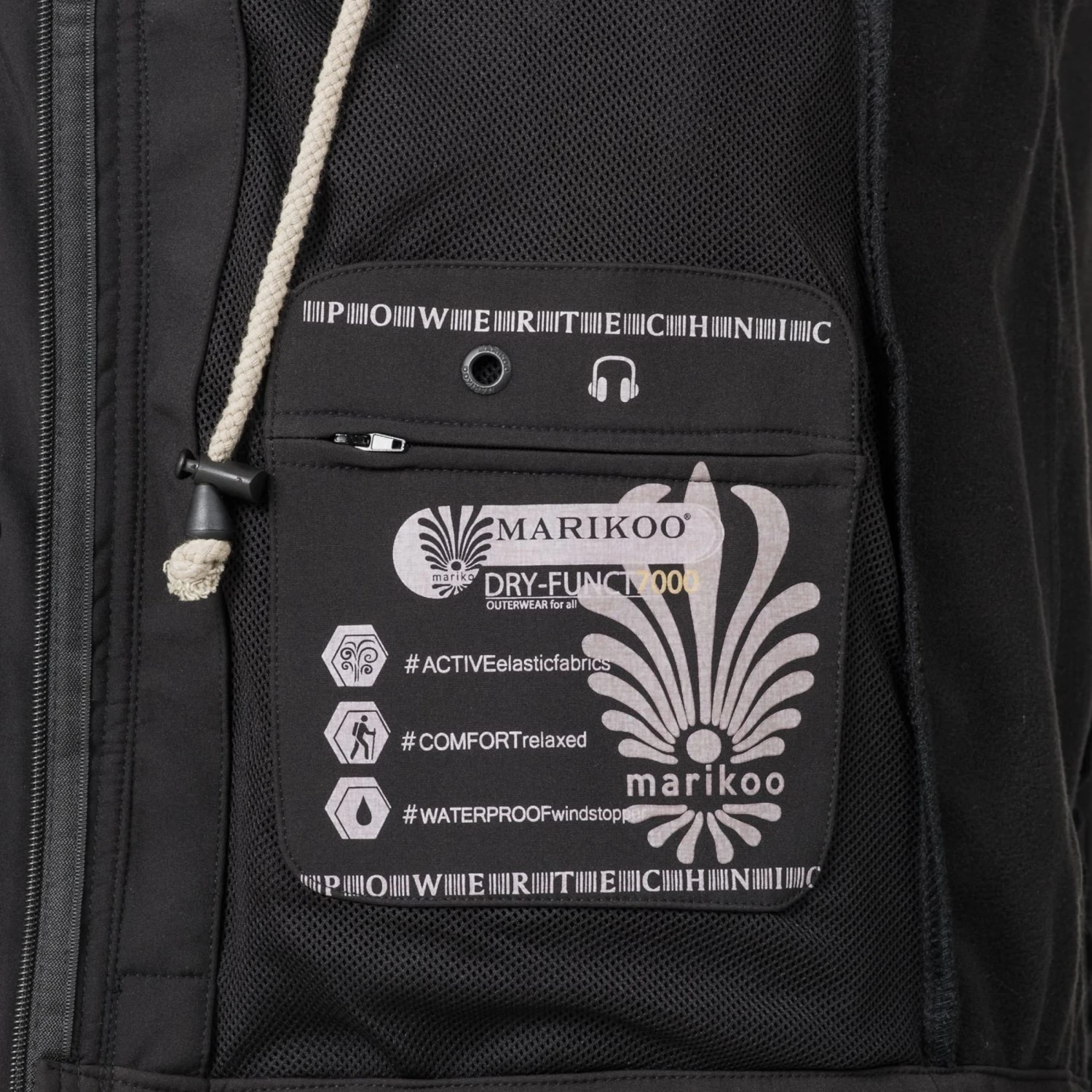 Marikoo Manteaux De Pluie Manteau Fonctionnel Zimtzicke Femme Noir 8 Marikoo Manteaux De Pluie Manteau Fonctionnel Zimtzicke Femme Noir – Image 6