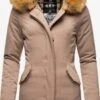 Marikoo Parkas Parka D’hiver Karmaa Femme Beige -Marikoo Boutique dd354785f9486e744b7d620ee5fdfe7a