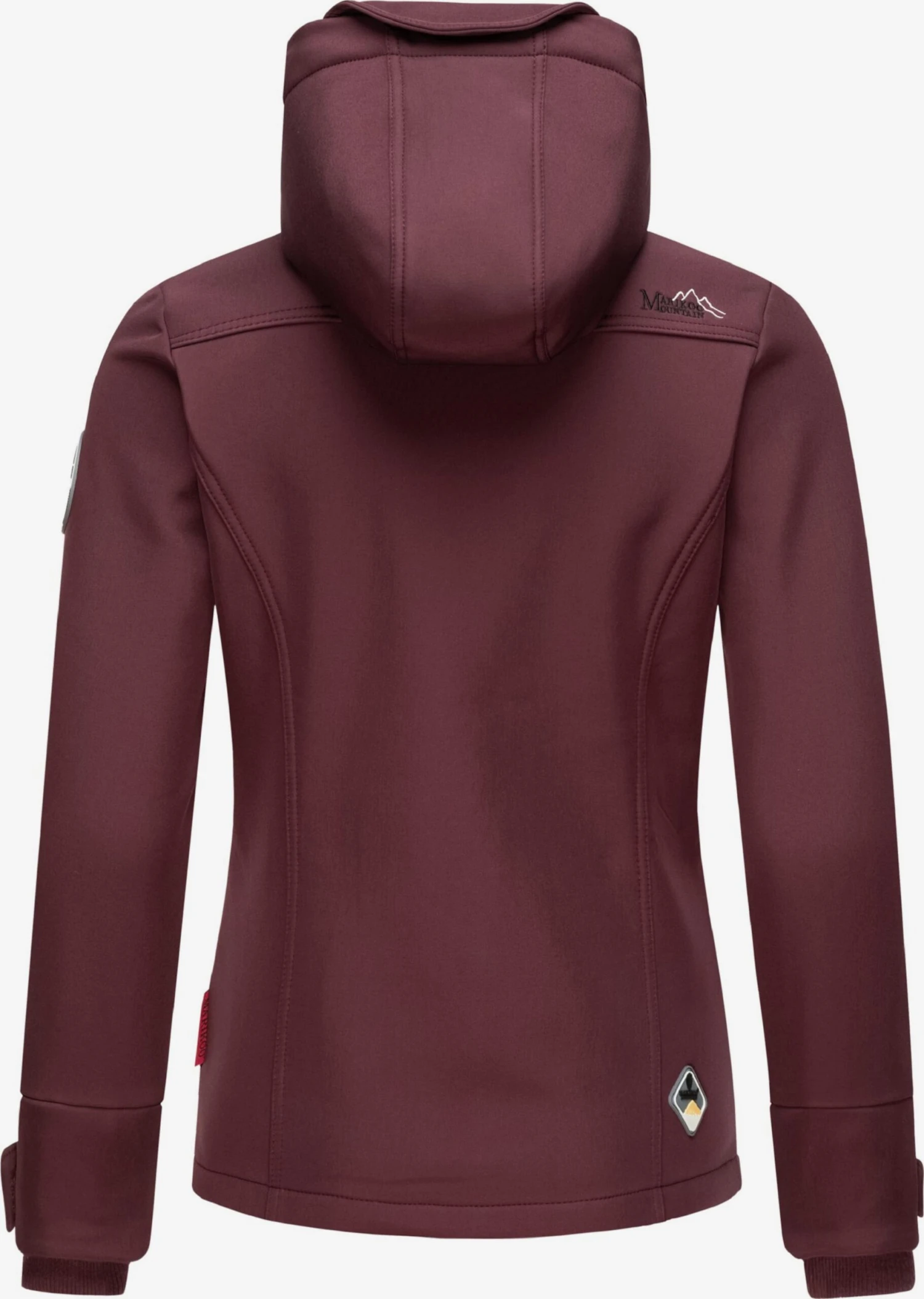 Marikoo Vestes De Mi-saison Veste Mi-saison Kleine Zicke Femme Rouge / Bordeaux 6 Marikoo Vestes De Mi-saison Veste Mi-saison Kleine Zicke Femme Rouge / Bordeaux – Image 4