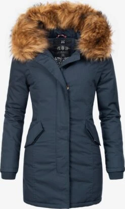Marikoo Parkas Parka D’hiver Karmaa Femme Bleu Foncé