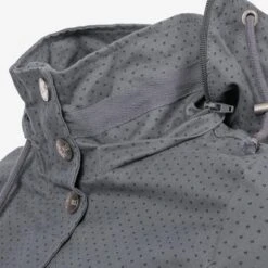 Marikoo Parkas Parka Mi-saison Nyokoo Femme Gris Basalte / Gris Argenté -Marikoo Boutique e4244d88c5297c89ee024278509b7268