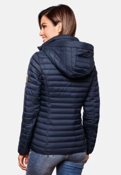 Marikoo Vestes De Mi-saison Veste Mi-saison Löwenbaby Femme Bleu -Marikoo Boutique e55eb29cf3aab53b2e773ca0200b76b6