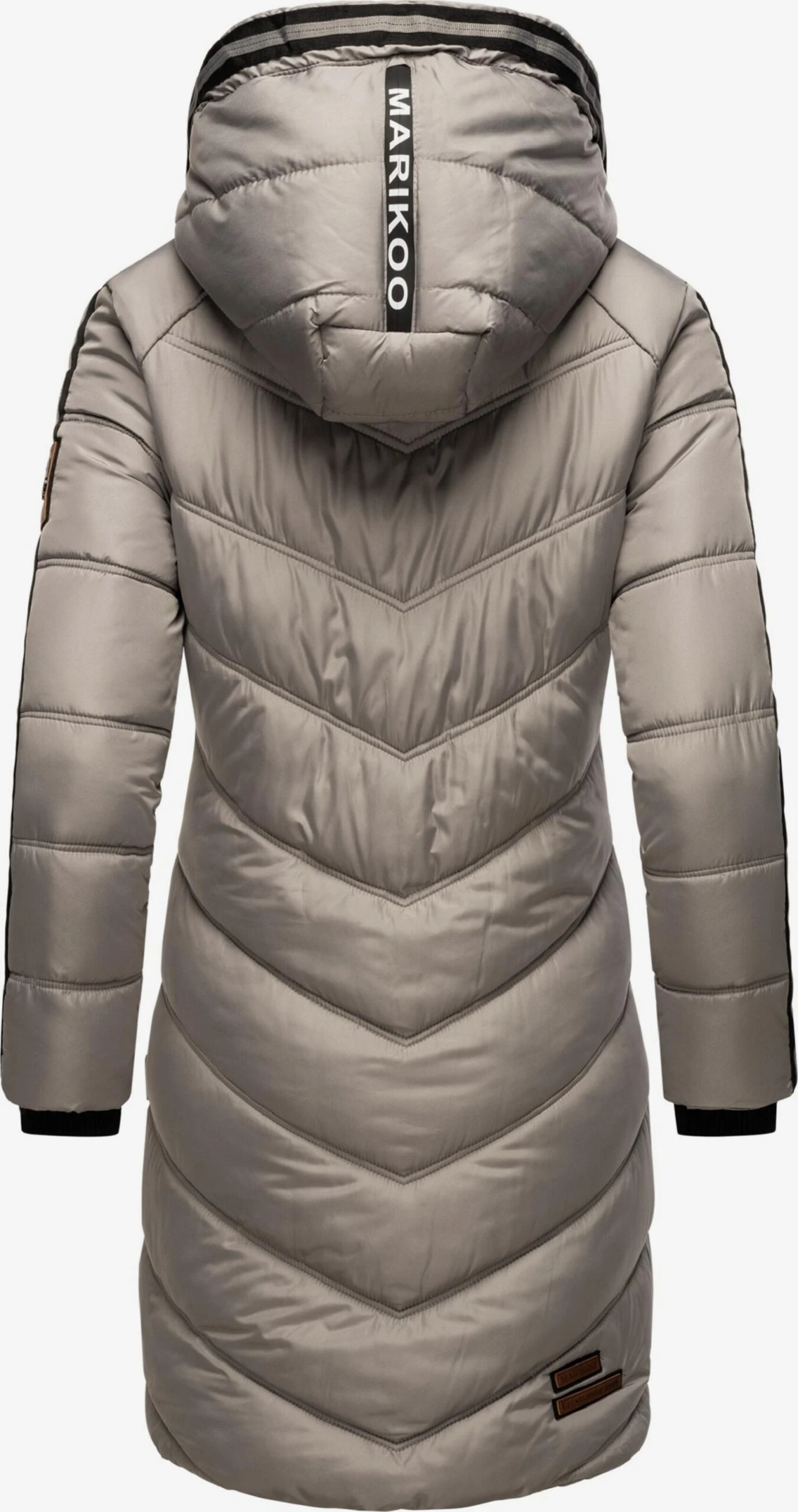 Marikoo Manteaux Dhiver Manteau D’hiver Armasa Femme Gris 5 Marikoo Manteaux Dhiver Manteau D’hiver Armasa Femme Gris – Image 3