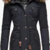Marikoo Parkas Parka D’hiver Femme Bleu Nuit -Marikoo Boutique e7f761ab847f77ca0839cfbf5e379d90