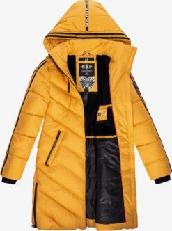 Marikoo Manteaux Dhiver Manteau D’hiver Armasa Femme Jaune -Marikoo Boutique e8f5645e5e56d5dc5138ea3276f907e7