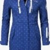 Marikoo Manteaux De Pluie Manteau Fonctionnel Zimtzicke Femme Bleu / Bleu Clair -Marikoo Boutique ea2e2b2fb15882f36157465e0b0b2515