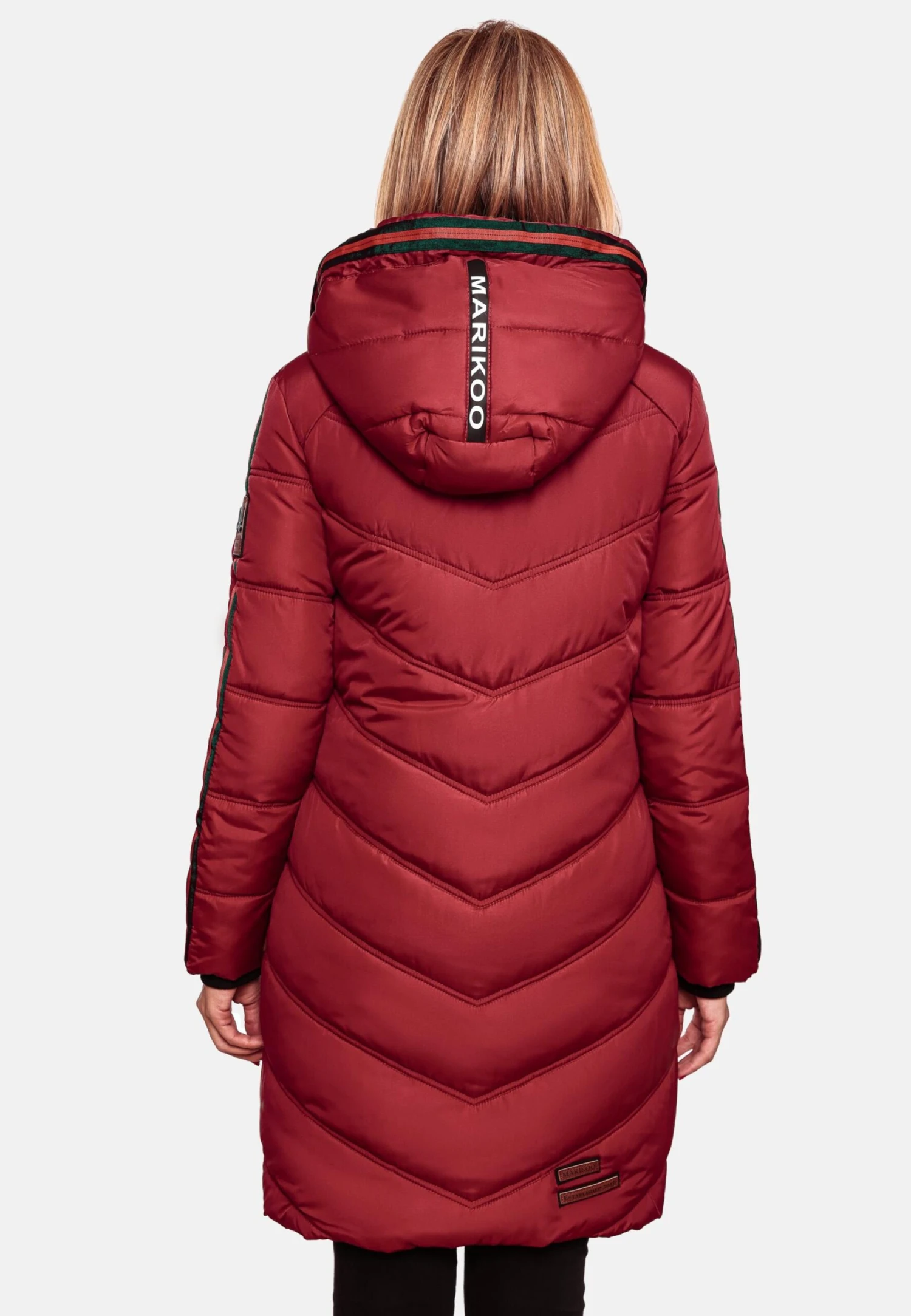 Marikoo Manteaux Dhiver Manteau D’hiver Armasa Femme Rouge / Rouge Sang 9 Marikoo Manteaux Dhiver Manteau D’hiver Armasa Femme Rouge / Rouge Sang – Image 7