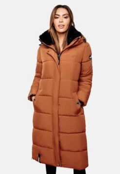 Marikoo Manteaux Dhiver Manteau D’hiver Femme Cognac -Marikoo Boutique ebe470424ac280ae0679ed84e4e6f351