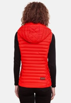 Marikoo Vestes Sans Manches Gilet Hasenpfote Femme Orange Fluo -Marikoo Boutique ed03292decce7a70d05215c1f3e987db