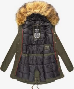 Marikoo Parkas Parka D’hiver Femme Kaki -Marikoo Boutique eda16c5591ffe5b3fd8db2ad20161e88