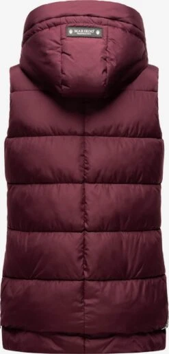 Marikoo Vestes Sans Manches Gilet Zarinaa Femme Bordeaux -Marikoo Boutique f0f7c2f0e9fb0237b4d5d7d2d0e28f3f