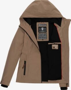 Marikoo Vestes De Mi-saison Veste Mi-saison Brombeere Femme Sépia -Marikoo Boutique f1d61cb32fb37d6187d161b543f576f9