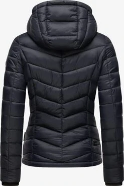 Marikoo Vestes De Mi-saison Veste Mi-saison Kuala Femme Bleu Marine -Marikoo Boutique f404c32d3bf4f90064d41c32deef73d3