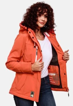 Marikoo Vestes De Mi-saison Veste Mi-saison Kleine Zicke Femme Corail -Marikoo Boutique f5728abe6afba1fa9457fb15e85195cc