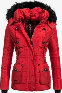 Marikoo Vestes Dhiver Veste D’hiver Vanilla Femme Rouge