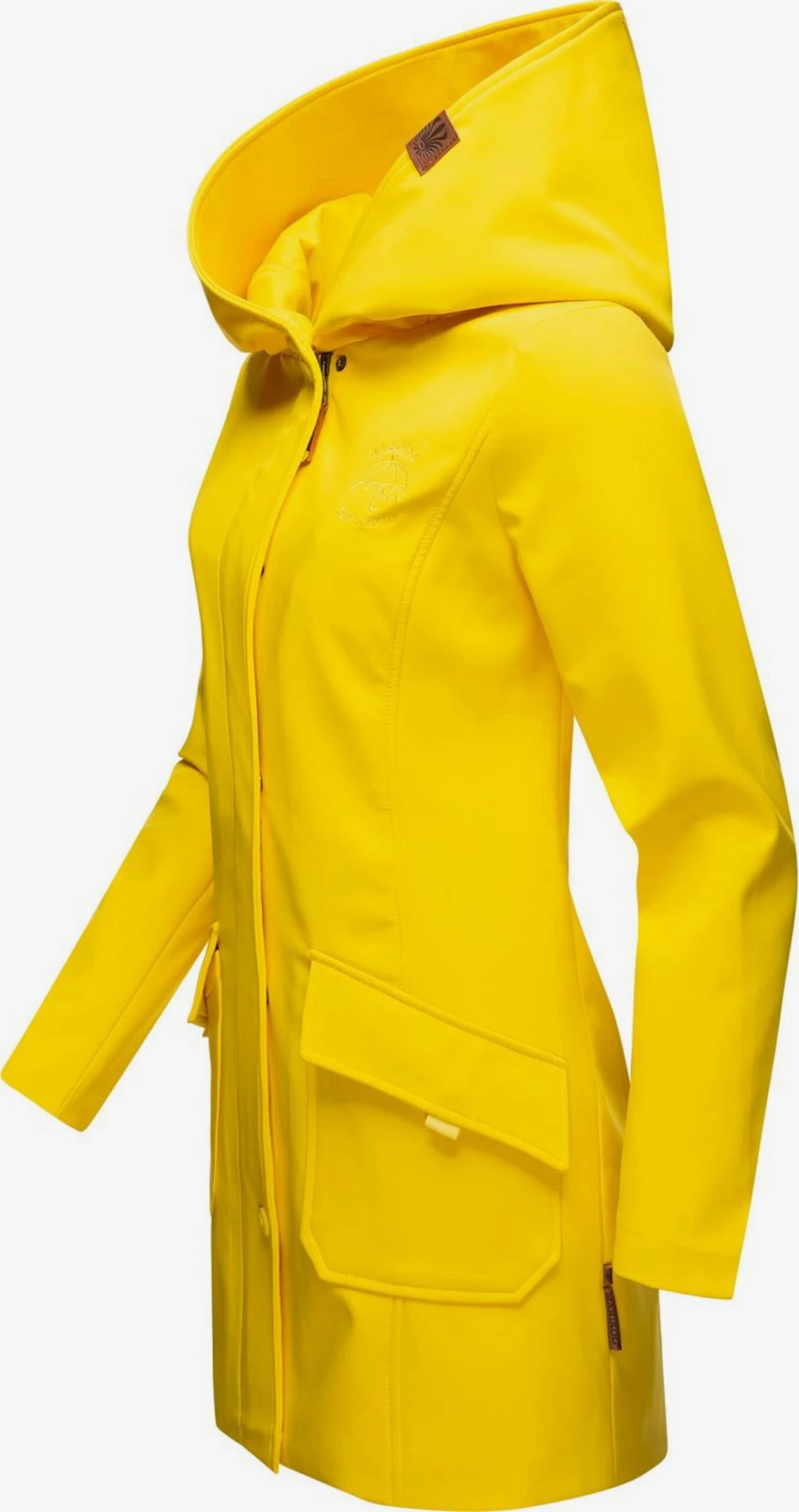 Marikoo Manteaux De Pluie Manteau Fonctionnel Mayleen Femme Jaune 6 Marikoo Manteaux De Pluie Manteau Fonctionnel Mayleen Femme Jaune – Image 4
