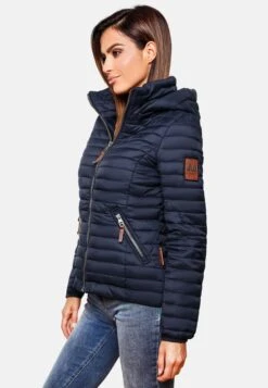 Marikoo Vestes De Mi-saison Veste Mi-saison Löwenbaby Femme Bleu -Marikoo Boutique f9d514e23b261ede8c871378cbdc3a9e