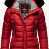 Marikoo Vestes Dhiver Veste D’hiver Loveleen Femme Rouge -Marikoo Boutique fd64fba6b011fd539bdb6429c3448ec7
