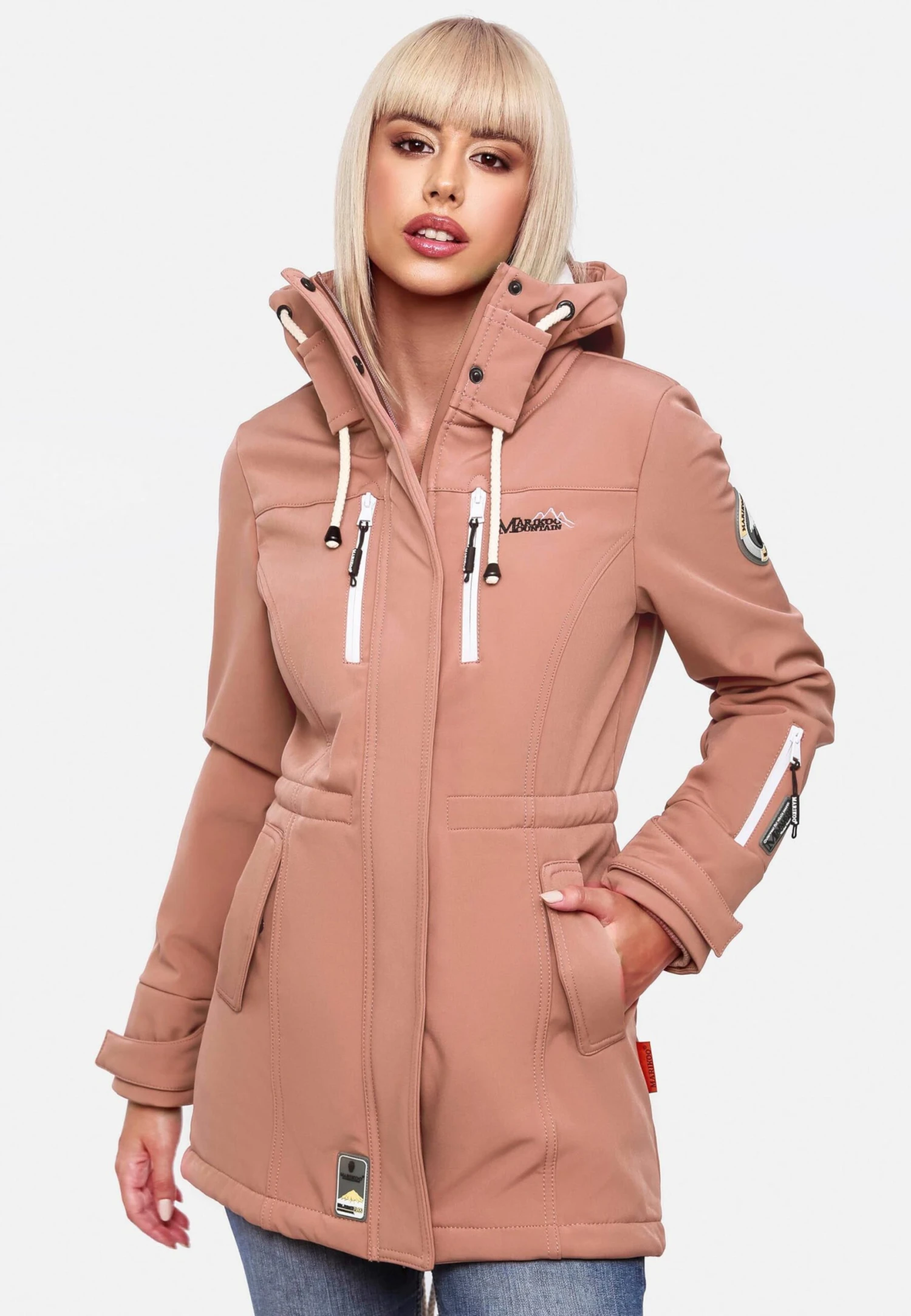 Marikoo Manteaux De Pluie Manteau Fonctionnel Zimtzicke Femme Rose Ancienne 7 Marikoo Manteaux De Pluie Manteau Fonctionnel Zimtzicke Femme Rose Ancienne – Image 5