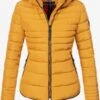 Marikoo Vestes Dhiver Veste D’hiver Amber Femme Jaune Dor -Marikoo Boutique feab7e3d425814c8af839d9a9c296b80