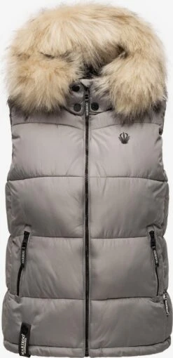 Marikoo Vestes Sans Manches Gilet Eisflöckchen Femme Gris -Marikoo Boutique fec5375ac0c6c705a6beddfce9bc7f1d