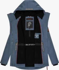 Marikoo Vestes De Mi-saison Veste Mi-saison Babetaa Femme Bleu-gris 12 Marikoo Vestes De Mi-saison Veste Mi-saison Babetaa Femme Bleu-gris -Marikoo Boutique feefdeb518c0f831b0a57245c299327e